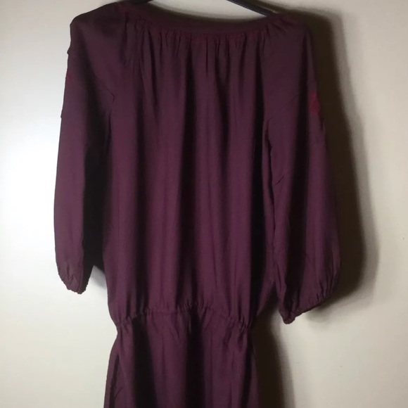 Lucky Brand Boho Peasant Drawstring Dress - Picture 3 of 7